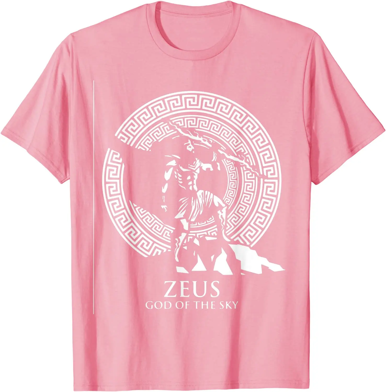 Greek Mythology TShirt Ancient Greece History Lovers of Zeus Men T-Shirt Short Sleeve Casual 100% Cotton O-Neck T Shirt