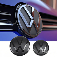 Not Affect ACC Front Grille emblem logo Cover Or Rear Trunk Lid Cover For VW Golf MK6 7 Polo Passat B6 Variant CC Tiguan Atlas
