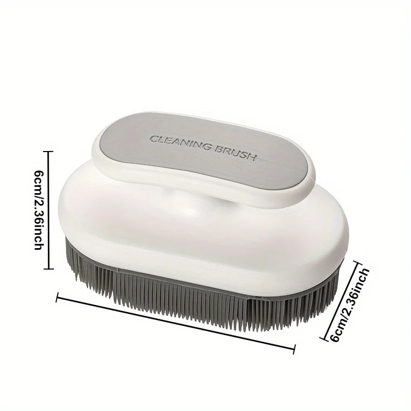 1pc PE Material Cleaning Brush, Durable and Non-shedding, Soft Bristles that Won't Damage Clothes, Suitable for Shoe Brushing