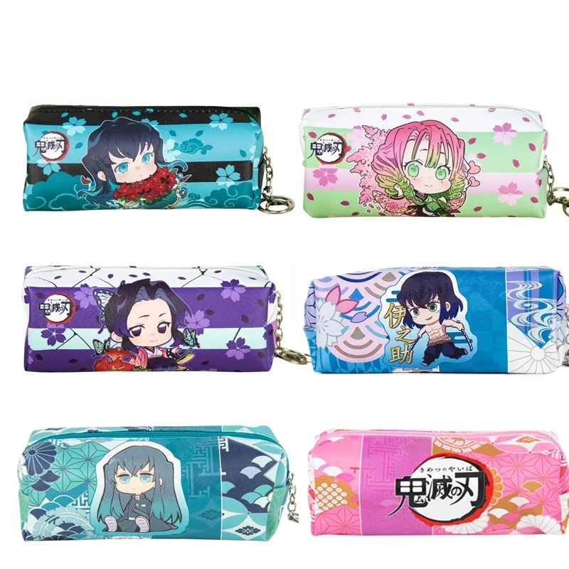 

Популярный аниме-пенал «Истребители демонов»: креативный мультяшный дизайн, декоративный подарок для студентов и фанатов аниме