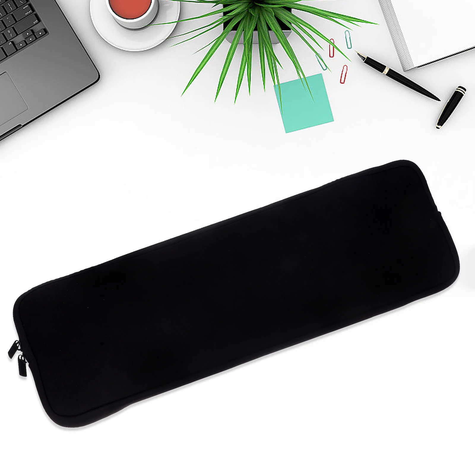 Bolsa para teclado, bolsa de almacenamiento para teclado de neopreno, funda para teclado con cremallera para exteriores, funda para teclado inalámbrico, Estuche para transporte de teclado