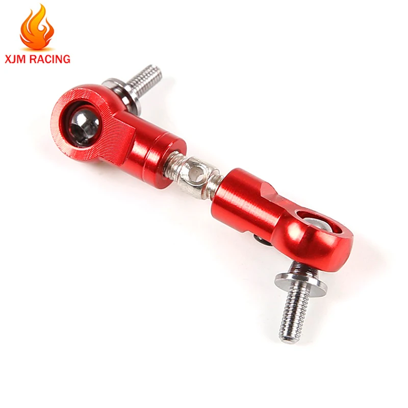 CNC Metal Pull Rod Steering Servo Arm for 1/5 Hpi Rofun Rovan KM Mcd Gtb Racing Baja 5b 5t 5sc Ss Losi 5ive T Truck Rc Car Parts