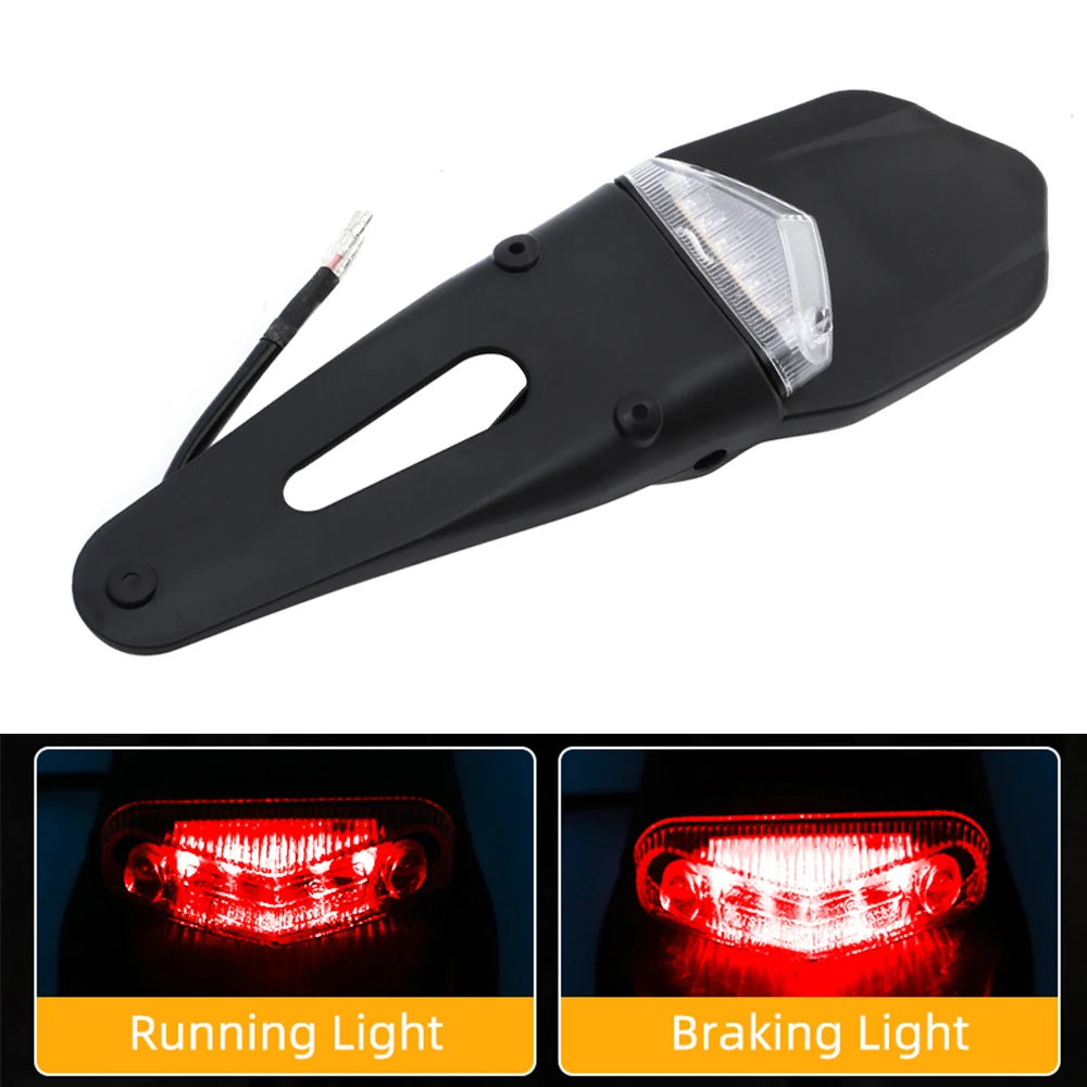 Motorcycle LED Tail Light Rear Fender Brake Stop Taillight For HONDA SL230 CRF150F XR230 XR250 CRM250R CRM 250AR XR 400