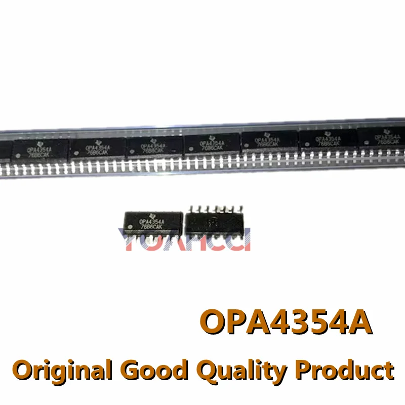 OPA4354 OPA4354A OPA4354AID OPA4354AIDR SOP-14 (10 ชิ้น) จัดส่งฟรี, Original วงจรรวม,ในสต็อก