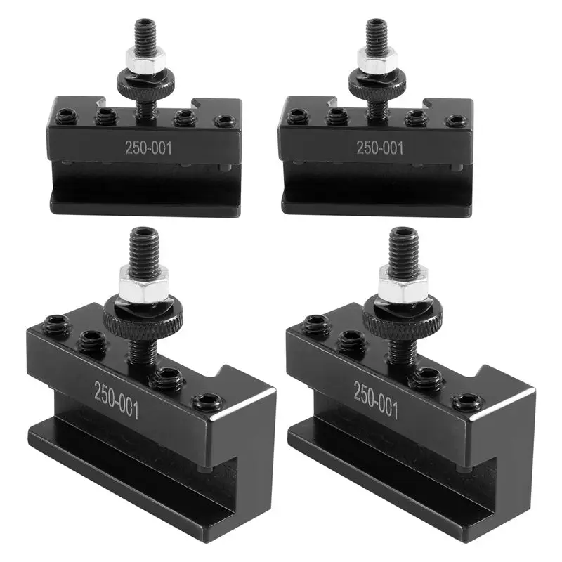 

Innovative 4PC SETS 250-001 0XA Quick Change Tool, Turning Tool Holder Steel Material HOLDER
