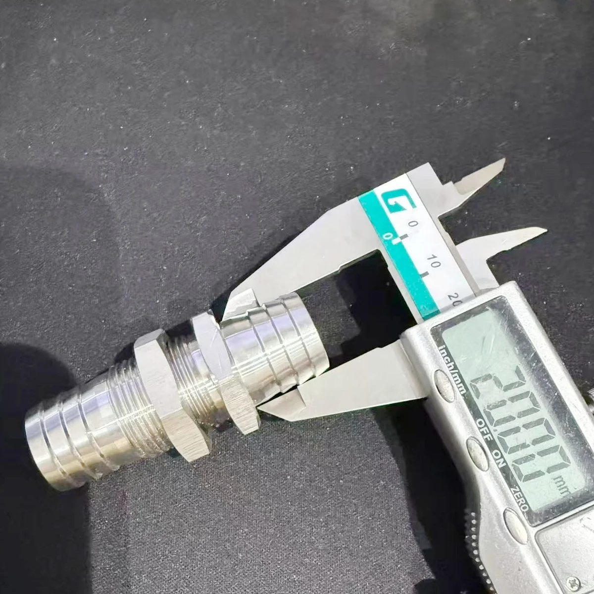 

Hose Barb OD 14 16 19 20 25mm 304 Stainless Steel Bulkhead Equal Straight Pipe Fitting Connector