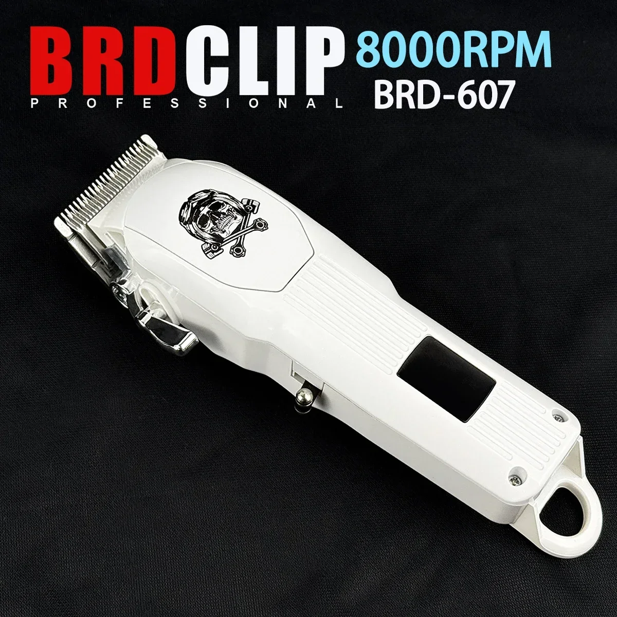 المهنية مقص الشعر الكهربائية BRDCLIP 607 8000 دورة في الدقيقة المحركات أدوات الحلاق أداة تهذيب اللحية ماكينة قص الشعر للرجال