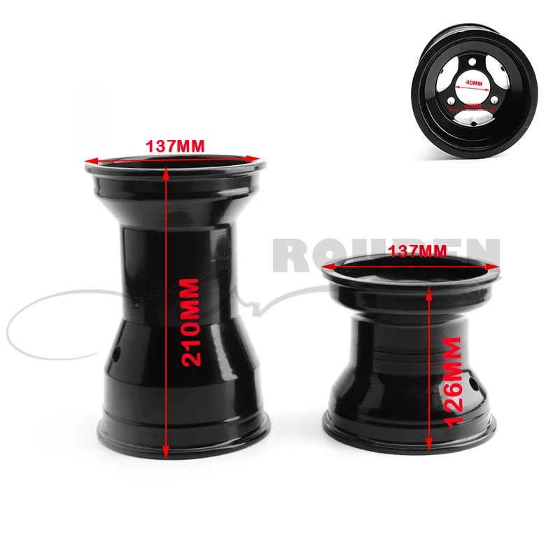 10x3.60-5 tires 10x4.50-5  for GO KART 5 inch front and rear wheels aluminum alloy rims use  3  4  drift car