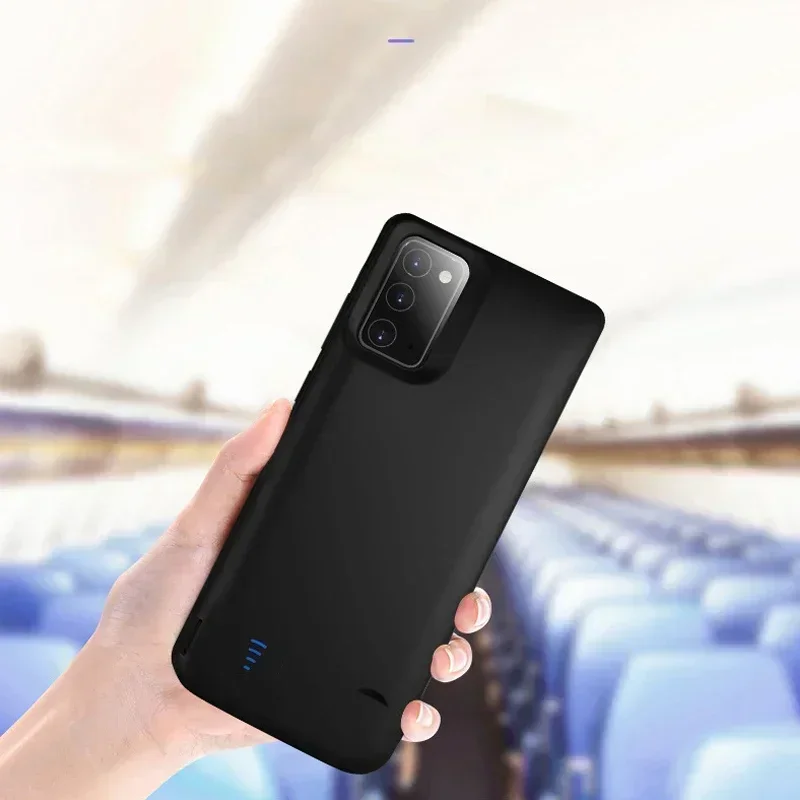 Étuis de chargeur de batterie portables 6000mAh pour Samsung Galaxy Note 20 Note 20 étui de chargeur de batterie Ultra Power