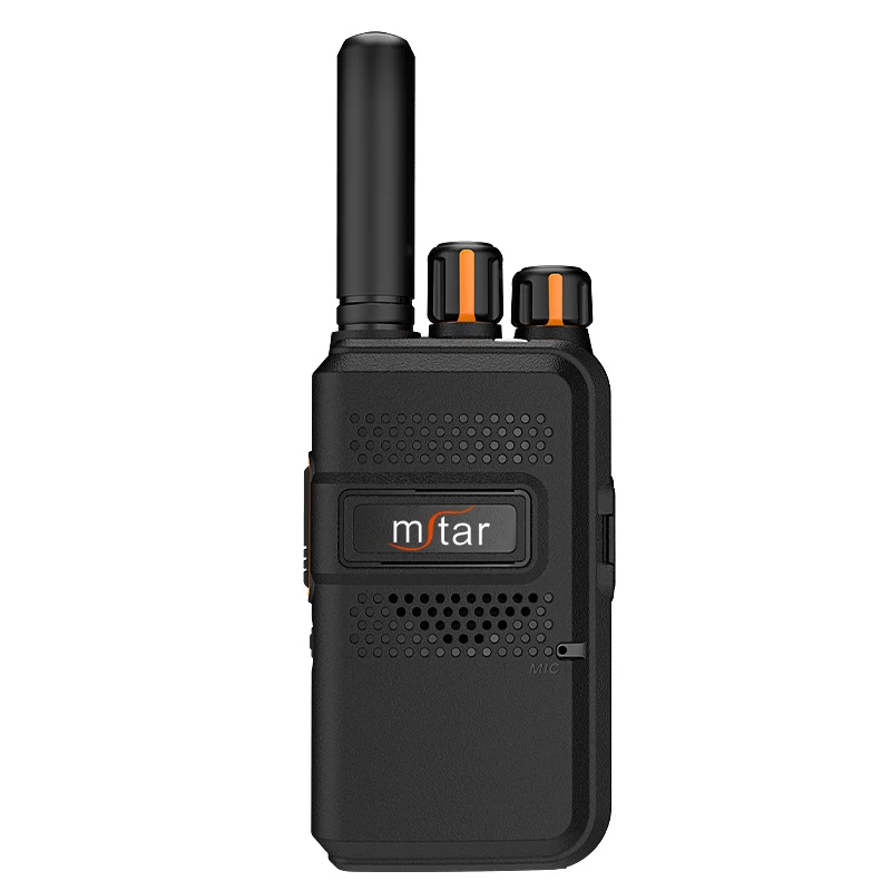 

MSTAR M-398 Professional Ran PTT Phone 5W VHF UHF Transmitter Digital Mobile Radio Walkie Talkie