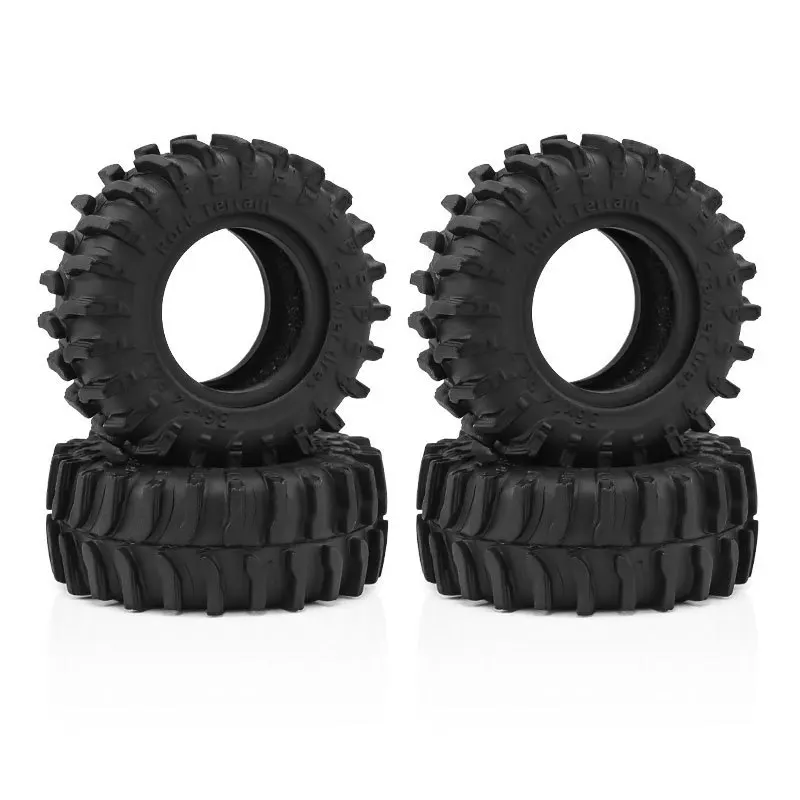 K10 SCX30 1/30 0.7 Inch RC Crawler Tires D420 Rubber Tyres for 1:30 Off-Road Climbing Car Upgrade Modified Accessories