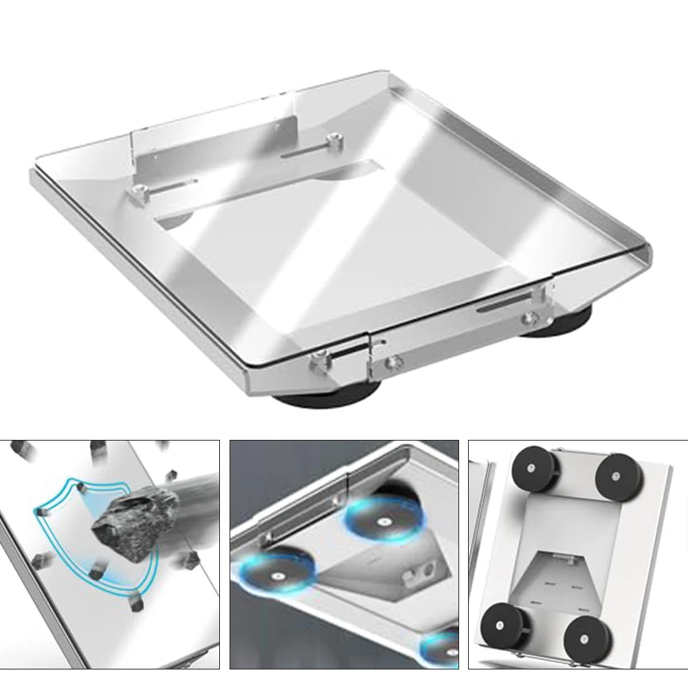 

Aluminum Transparent Version Roof Magnetic Mounting Bracket For Starlink Mini Car Roof Mount For Cars RVs Vans Yachts Boat