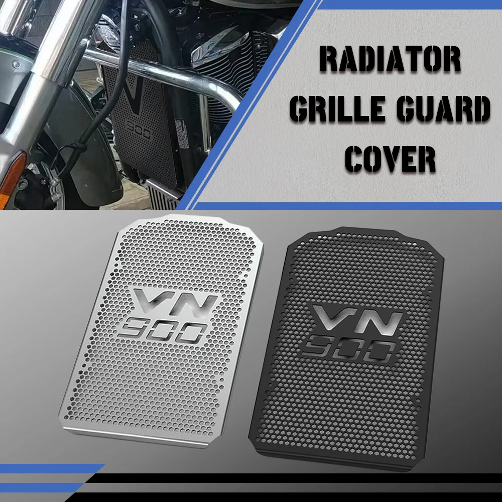 

FOR KAWASAKI VULCAN 900 CLASSIC/LT VN900 Custom CLASSIC/LT 2006-2024 New Moto Accessories Radiator Cover Grille Guard Protector