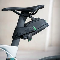 ROCKBROS-bolsa trasera para ciclismo, bolsa impermeable para bicicleta, gran capacidad, para tija de sillín trasera de montaña y carretera, bolsa para SILLÍN de bicicleta