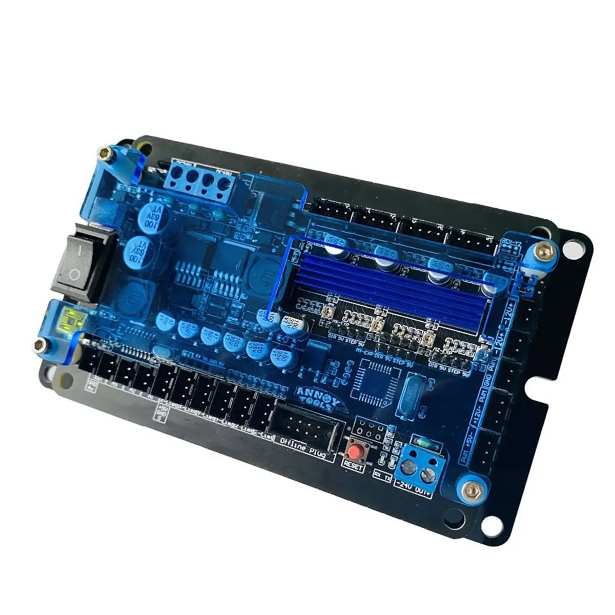 Dynamic GRBL 3-Axis Control Board for DIY Mini CNC Engraver, Controller for Laser Engraver with USB Offline Control