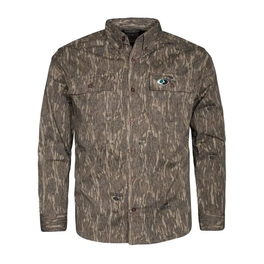 

Long Sleeve Camo Hunting Shirts Cotton Mill