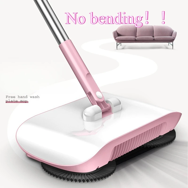 

Hand Push Sweepers 2 in 1 Home Cleaning Tool Multifunctional Handheld Floor Broom No Bending Dropshipping Wholesale Available