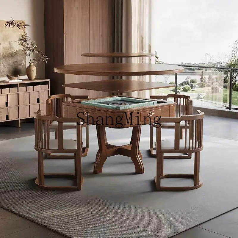 

ZYYChinese mahjong table household automatic electric multi-function mahjong machine small apartment tea table integrated