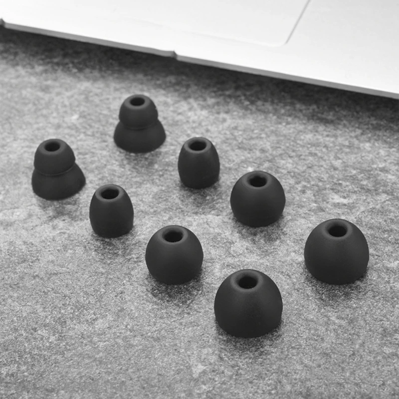 Bộ 4 Đôi Silicone Mềm Tai Nghe Nhét Tai Tai Nghe Đầu Tai Nghe Nhét Tai Dành Cho Beats Flex / Beats X / Powerbeats Pro Tai Nghe Eartips thay Thế