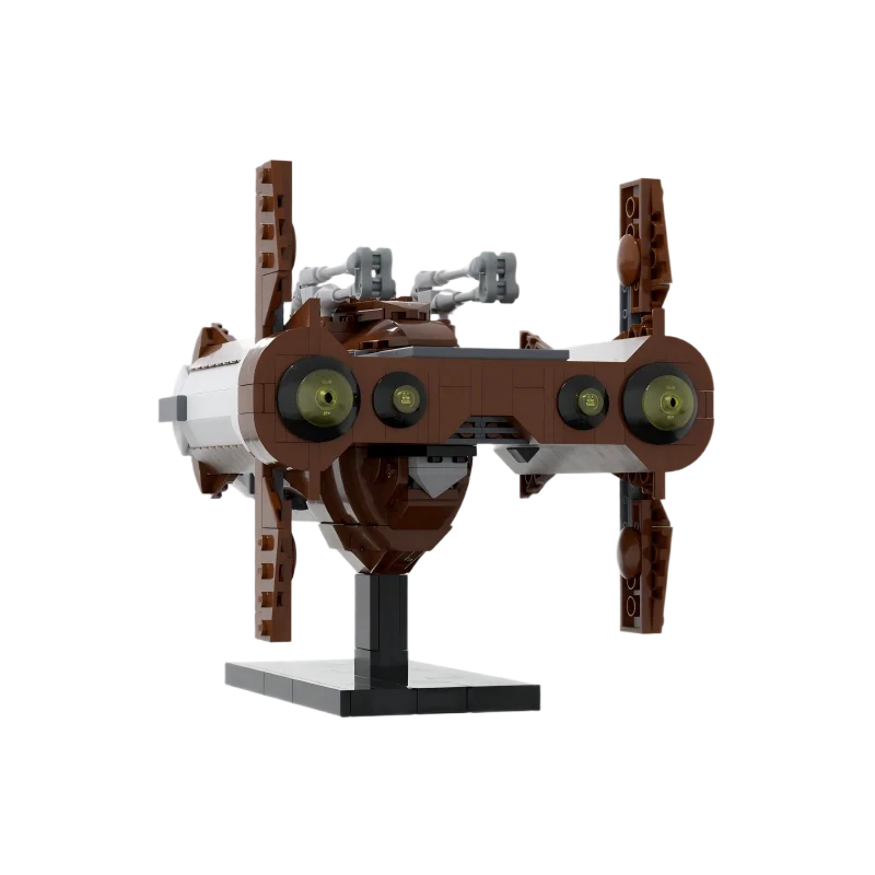 Beroemde Film Serie MOC-227180 Interstellaire Schip Bouwstenen Assemblage Model Originaliteit Bricks Collector Sets Speelgoed Geschenken