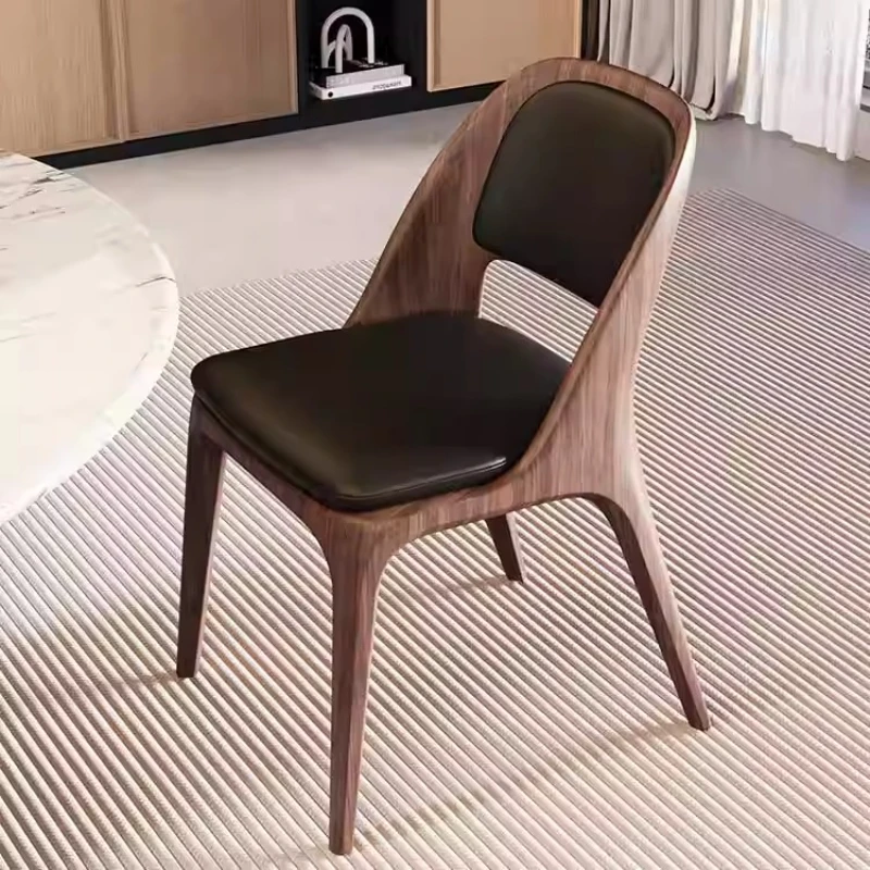 With Backrest Couch Dinner Chairs for Dining Table Set 1 Chairs Gaming Chair Design Comfortable Armchair of Salons Soft Chair