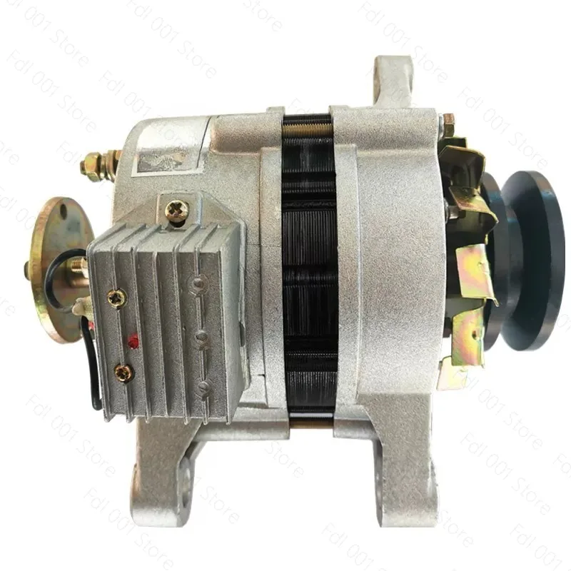Agricultural vehicle tricycle tractor permanent magnet constant voltage pure copper 12V14V modified DC dual-purpose generator