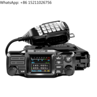 ZASTONE D500 25W Car Walkie Talkie UV Dual Band Car Two Way Radio Station Dual Channel Receiver Split Type Car Mobile Radio