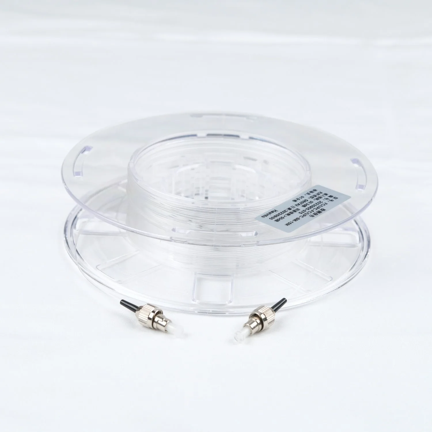 Sc/apc прозрачный патч-корд барабан G657A2 50 м-100 м FC LC волоконно-оптический кабель Невидимый fc/apc одножильный Перемычка 60 м/80 м