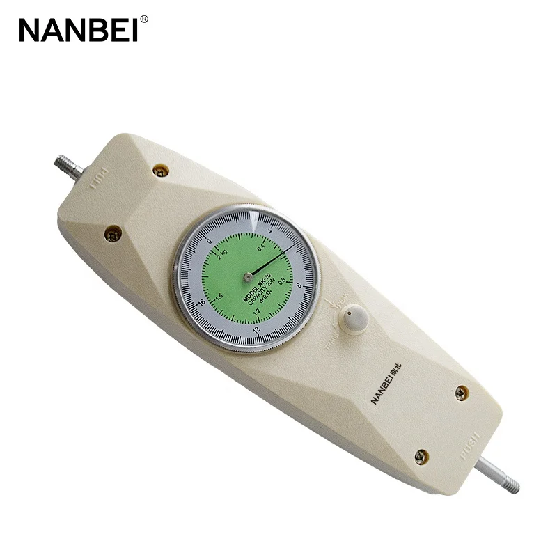 NANBEI Cheap Manual Operation Analog Pointer Force Gauge for Push and Pull