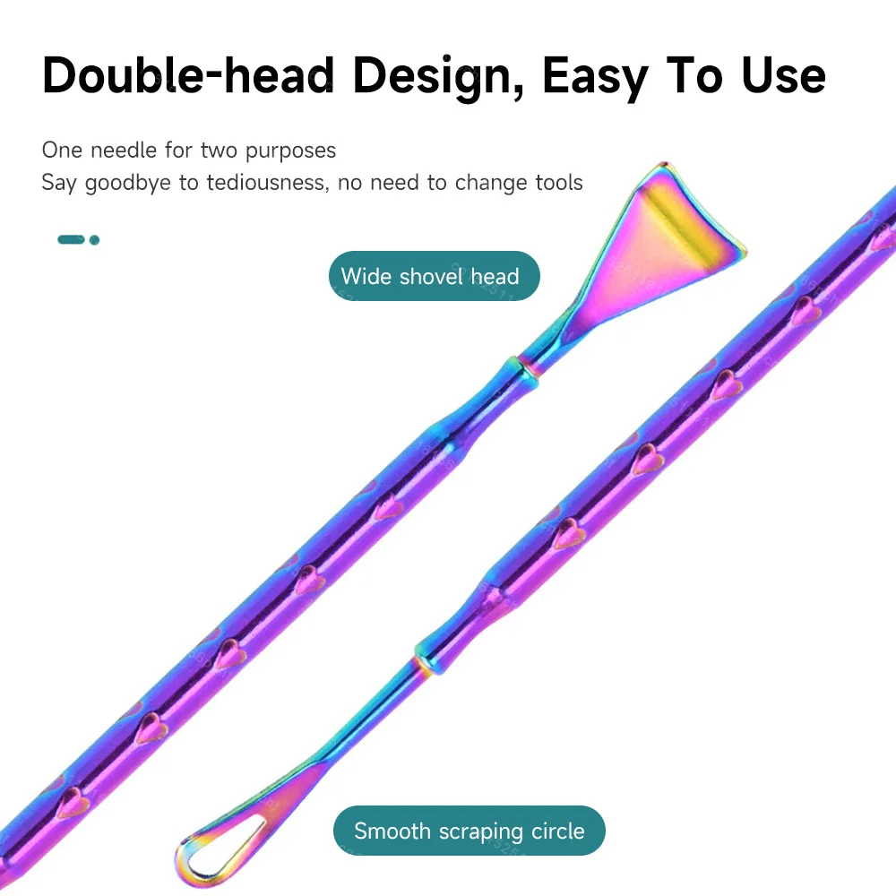 Tweekoppige Acne Mee-eter Verwijderen Naalden Roestvrij Stalen Naald Verwijderen Gereedschap Gezicht Huidverzorging Keratine Black Spot Pore Cleaner