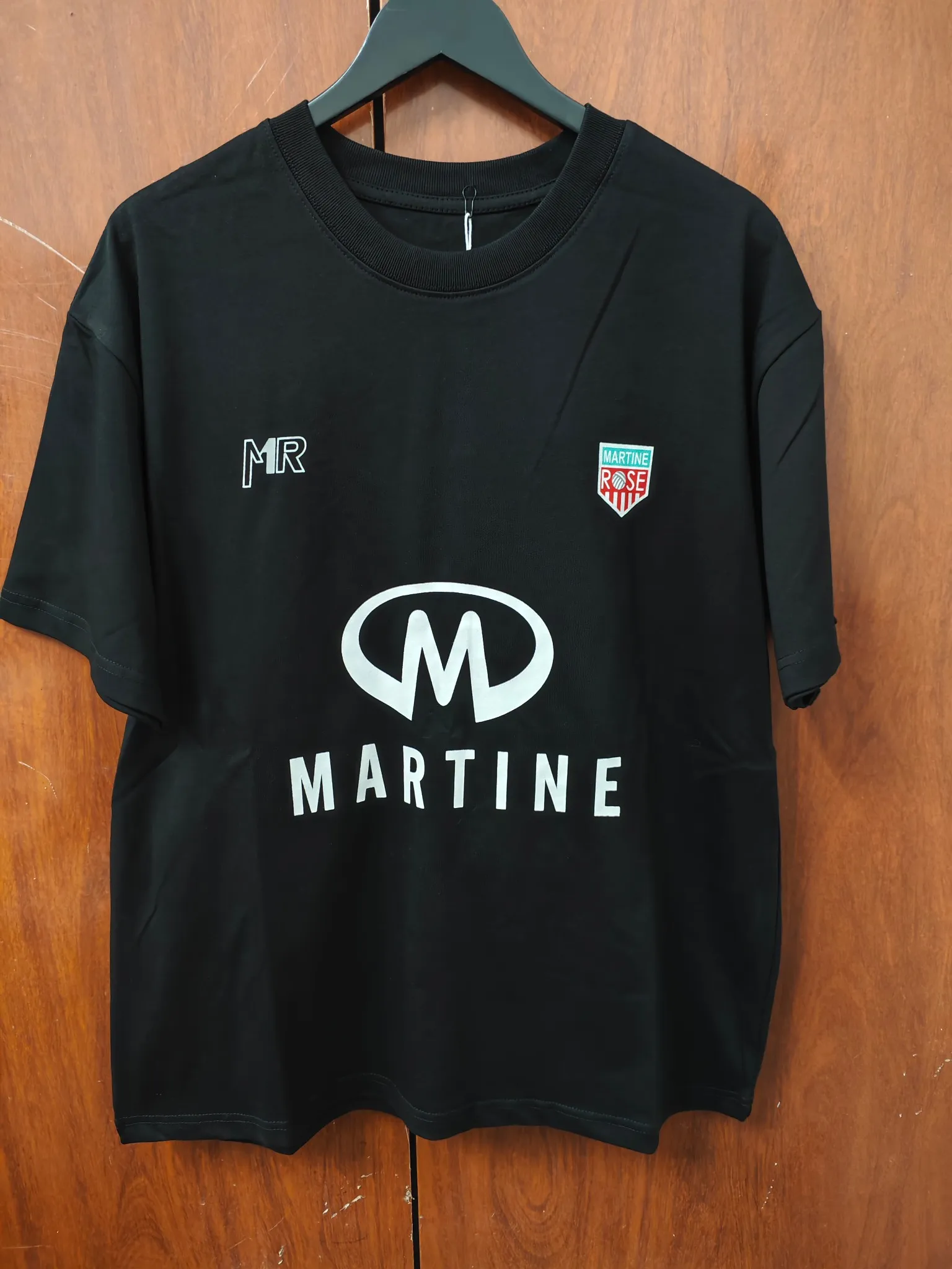 

2025 Martine Rose Logo Printed MR Women Men T shirts tees Hiphop Oversized Men Casual T shirt Summer Style