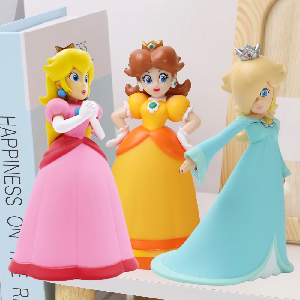 スーパーマリオブラザーズルイージ,フィギュアモデル,クッパグリーンヨッシーキャッピークーパトルーパブードンキーコン,PVCアクションおもちゃ,コレクタブルギフト