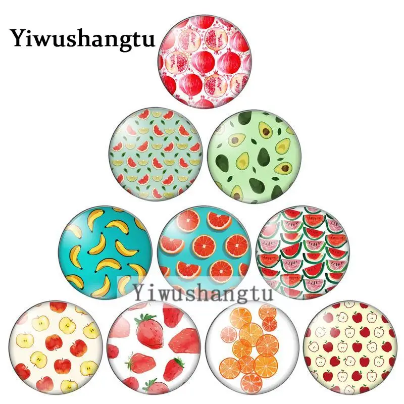Mastering the Art of Fruit-Themed Jewelry: A Deep Dive into 20mm Round Glass Cabochons