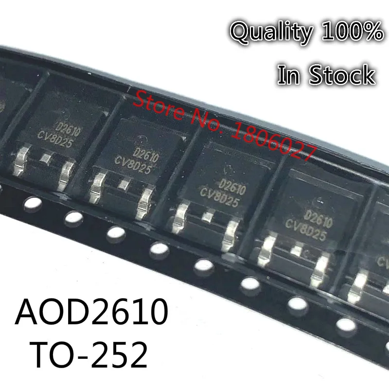 Send free 50pcs   AOD538  /  AOD4136 / AOD492 /  AOD5N40 /  AOD2610  TO-252  MOS tube field effect transistor