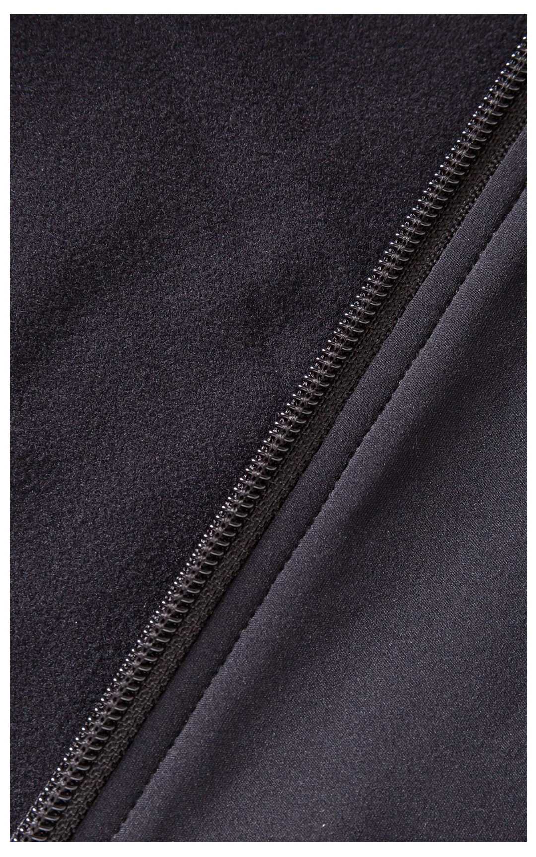 Damen Herbst Winter Sport jacke Fitness studio Langarm Yoga Jacke voller Reiß verschluss Fleece jacke Outdoor warm gepolsterte Sportswear – Detail 7