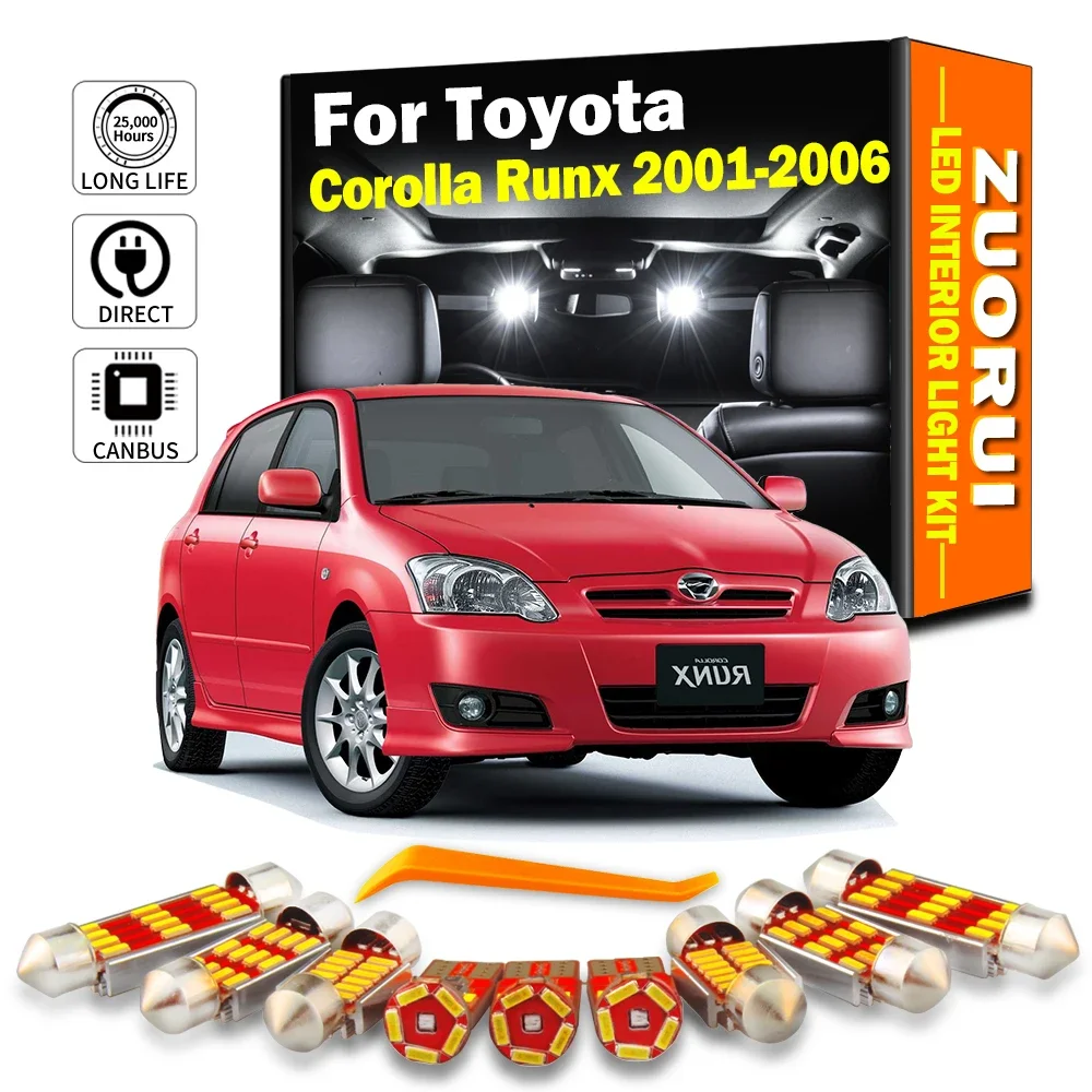 

8 шт., сигнальные лампы для Toyota Corolla Runx 2001 2002 2003 2004 2005 2006