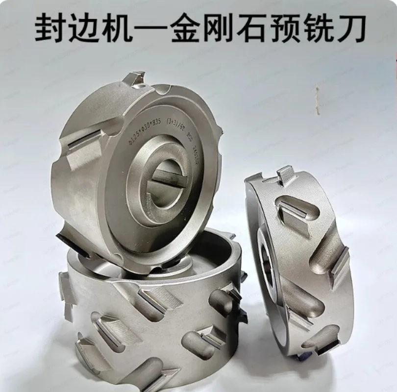 

6-зубчатый автоматический кромкооблицовочный станок, алмазный фрезерный станок для предварительной фрезы