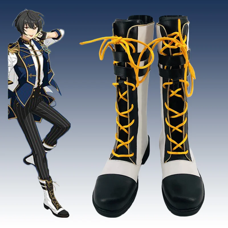 

Ensemblestars Seasons 2 Cosplay Shoes Idol Shoes Sakuma Ritsu Boots Sakuma Ritsu Cosplay Shoes Anime Men Shoes