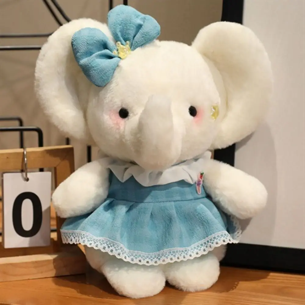 

Wearing Bow Lace Dress Cartoon Rabbit Toys Soft Pretty Elegant Soft Fluffy Doll Sweet Cute Stuffed Rabbit Doll Gift for Couples