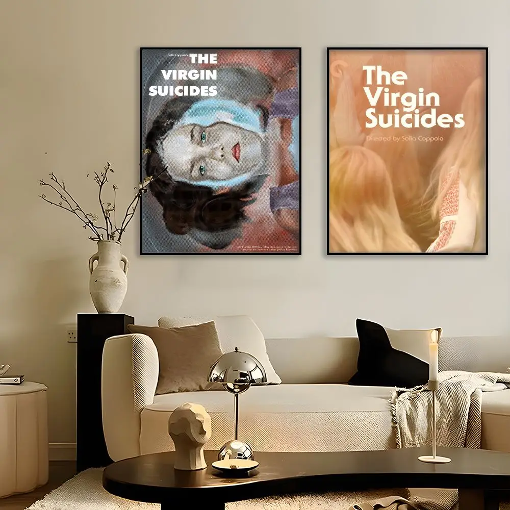 Movie Drama Virgin Suicides Poster Modern Minimalism Aesthetic Art Prints Bedroom Kitchen Home Decor Art Poster Gifts