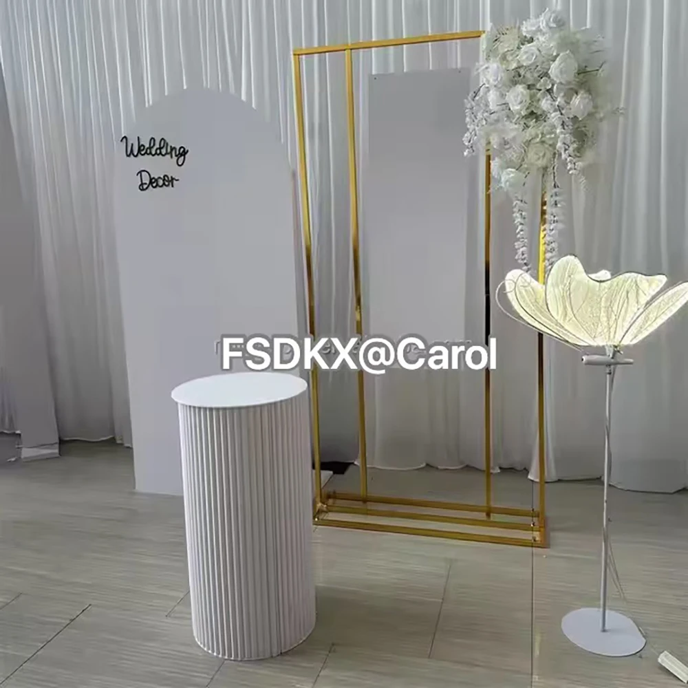 Personalized Wedding White Sign Metal Pvc Backdrop frame Wedding Reception Welcome Sign For Wedding