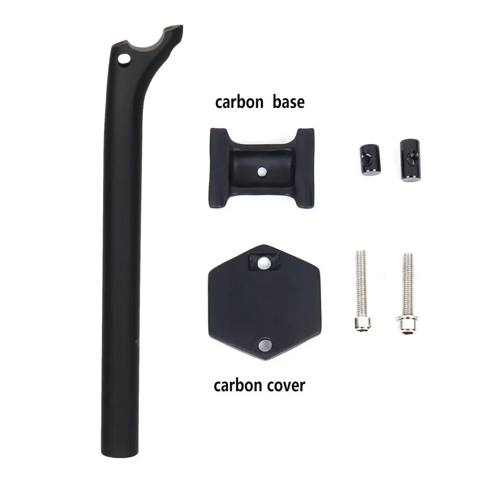 ELITAONE MTB Carbon Seat Post 31.6/30.9/27.2/ Offset 20mm Road Bike Seatpost Carbon Fiber Base Cover