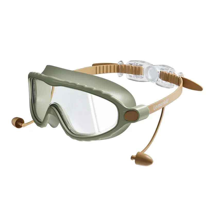 

Swimming Goggles for Kids Toddler Youth Professional Pool Glasses Anti-Fog Anti-UV Wide View Scuba Diving Goggles with Earplugs