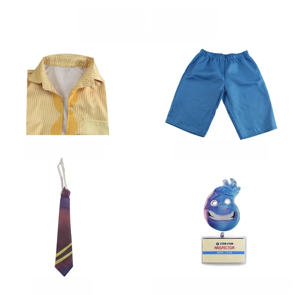 loween Cosplay Movie Crazy Town Ember Fire Wade Water Costume Women's Traditional Clothing Stage Performance Ethnic Wear