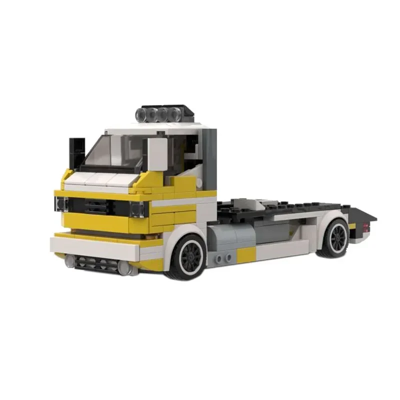 

Строительный блок MOC-6399 Сборная модель Полуприцепс Передняя игрушка автомобиля 263 шт. Детская игрушка на день рождения и Рождество для мальчиков Подарочное украшение