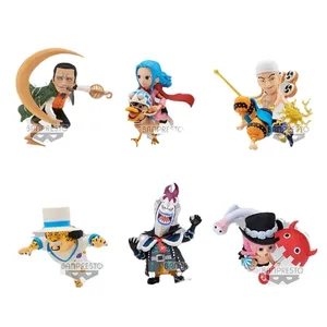 Bandai genuino Banpresto Anime Figura Modelo One Piece WCF WT100 VO.5 VO.6 VO.7 Teach Corazon Bartolomeo Shirahoshi para niños regalo 8 Mejores cifras de WCF de ventas - №3