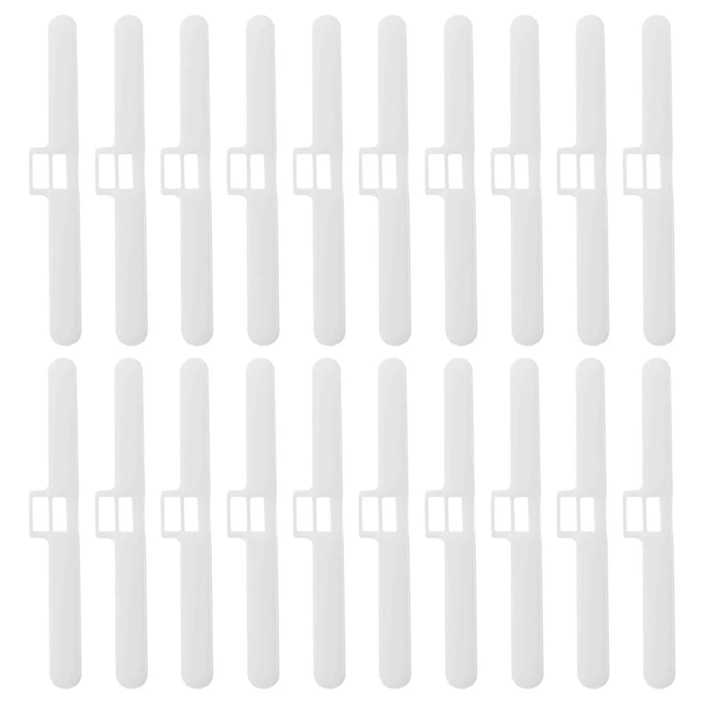 

20 Pcs Slat Hangers Replacement Vertical Repair Accessory Slats Window Decor Blind Accessory Home Textile Blind Hanging Parts