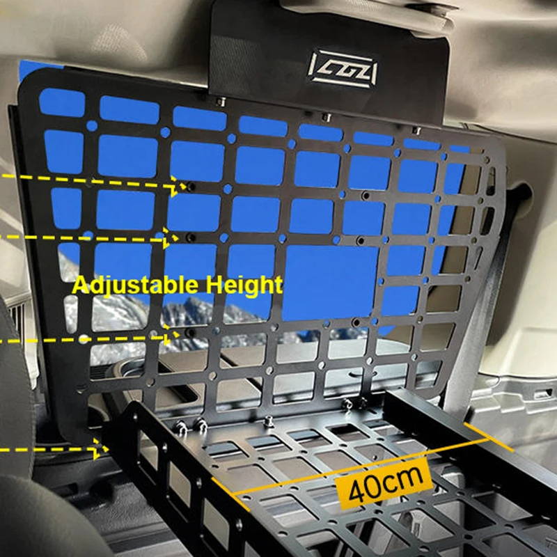 For Land Rover Discovery 3 Discovery 4 LR3 LR4 2004-2016 Rear Boot Trunk Modular Cargo Rack Shelf Storage Organizer Molle Panel