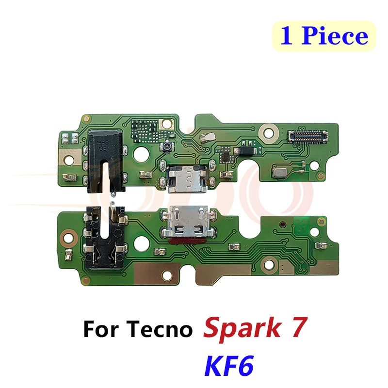 USB Charging Port Board For Tecno Spark 4 Lite 6 Go 5 AIR 7 PRO KE5 KE6 KE7 KF6 KF8 Charger Dock Connector Flex Cable Repair image 5