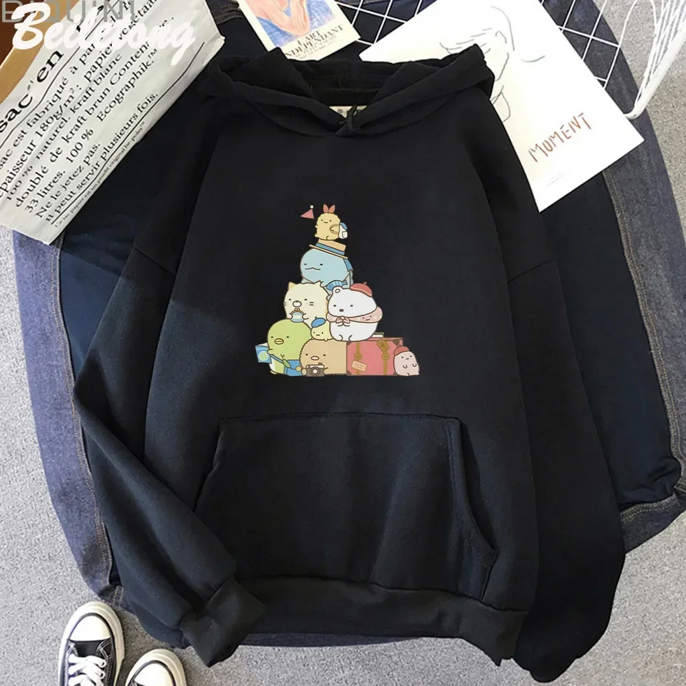 Sumikko Gurashi Hoodies Y2k Clothes Female Graphic Sweatshirts Aesthetic Graphic Kawaii Women 2023 Sweatshirt for Men Clothing